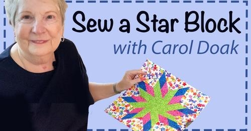 Sew A Star Video