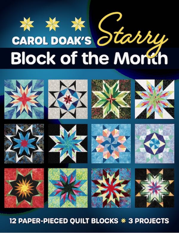 Starry book cover